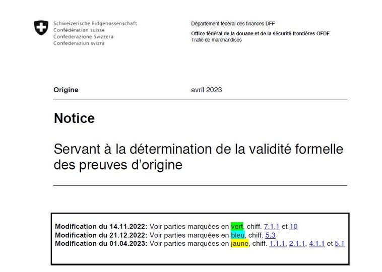 (3 avril 2023) Détermination de la validité formelle des preuves d'origine