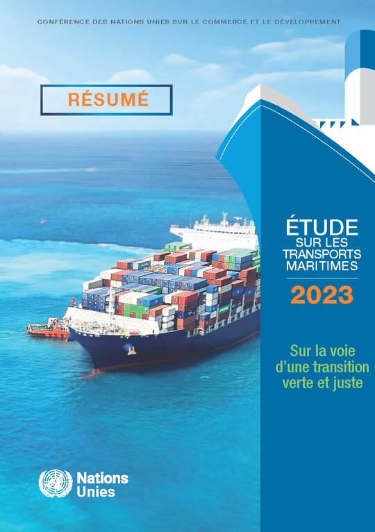 Étude sur les Transports Maritimes 2023 (Résumé, en français)